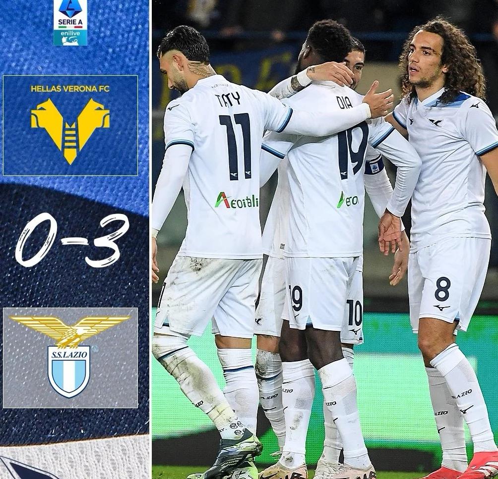 拉齐奥客场逆转，继续保持不败